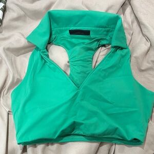 Green Women's Top/sports bra